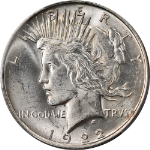 1922-D Peace Dollar PCGS MS64 Nice Eye Appeal Strong Strike