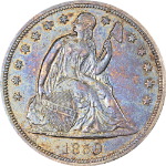 1850-P Seated Liberty Dollar Nice XF/AU Key Date Nice Eye Appeal Nice Strike