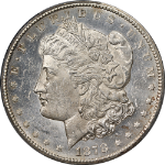 1878-CC Morgan Silver Dollar PCGS MS63 PL Blast White Nice Eye Appeal