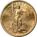 1915-S Saint-Gaudens Gold $20 PCGS MS62 Nice Eye Appeal Nice Strike