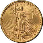 1922-P Saint-Gaudens Gold $20 PCGS MS64 Great Eye Appeal Strong Strike