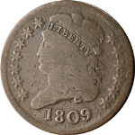 1809 Half Cent