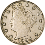 1905 Liberty V Nickel