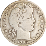 1903-O Barber Half Dollar