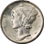 1937-D Mercury Dime PCGS MS65 FB Nice Eye Appeal Nice Strike