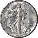 1939-D Walking Liberty Half PCGS MS66 Superb Eye Appeal Strong Strike