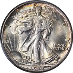 1945-P Walking Liberty Half PCGS MS66 Superb Eye Appeal Strong Strike