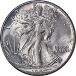 1941-P Walking Liberty Half PCGS MS65 Great Eye Appeal Strong Strike