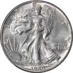 1946-P Walking Liberty Half PCGS MS65 Great Eye Appeal Strong Strike