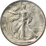 1946-D Walking Liberty Half PCGS MS65 Great Eye Appeal Strong Strike