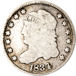 1834 Bust Half Dime