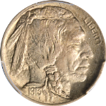 1913-P Type 1 Buffalo Nickel PCGS MS64 Nice Eye Appeal Strong Strike Nice Luster