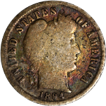 1894-P Barber Dime