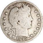 1895-S Barber Quarter