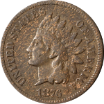 1876 Indian Cent