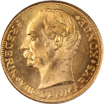 1912-VBP Denmark Gold 20 Kroner PCGS MS65 - STOCK