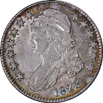 1823 Bust Half Dollar Doubled Profile Nice XF 0-111 R.3 Great Eye Appeal