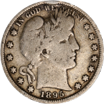 1895-P Barber Half Dollar