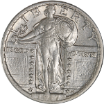 1917-P Type 2 Standing Liberty Quarter