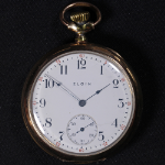 Elgin Nat&#39;l Co. Model 7 Grade 291 Pocket Watch 16 Size 7 J. Gold-Filled OF Works