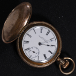 AWW Co. Waltham Mass. Grade No. 20 Model 1888 Pocket Watch 16 Size 7 J. GF