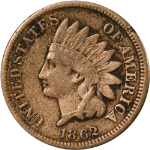 1862 Indian Cent