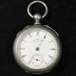 American Co. Waltham Mass Model 1883 Pocket Watch 18 Size 7 J. Open-Face