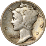 1917-D Mercury Dime