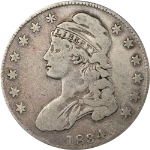 1834 Bust Half Dollar