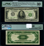 FR. 2201 $500 1934 Federal Reserve Note New York B-A Block PMG VF30