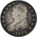 1822 Bust Half Dollar