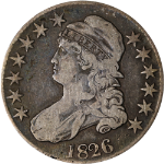 1826 Bust Half Dollar