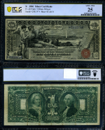 FR. 224 $1 1896 Silver Certificate PCGS VF25 Education