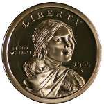 2005-S Sacagawea Dollar Proof Roll 25 Coin Lot