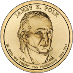2009-D James K. Polk Presidential Dollar BU $1