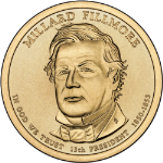 2010-D Millard Fillmore Presidential Dollar BU $1