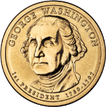 2007-D George Washington Presidential Dollar BU $1