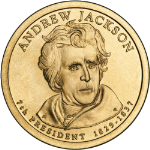 2008-P Andrew Jackson Presidential Dollar BU $1