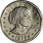 1979-S Susan B. Anthony Dollar Type 1 Proof Roll 25 Coins