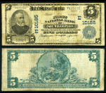 Southampton NY $5 1902 PB National Bank Note Ch #10185 First NB Fine