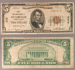 Pittsburgh PA $5 1929 T-1 National Bank Note Ch #252 First NB Extra Fine