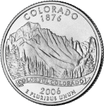 2006-D Colorado Quarter BU Single