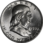 1959-P Franklin Half Dollar Nice BU - STOCK