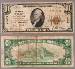 Ambridge PA $10 1929 T-1 National Bank Note Ch #10839 Ambridge NB Fine