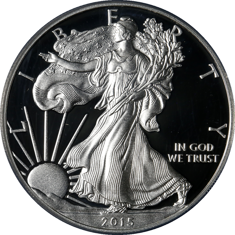 アンティークコイン 銀貨 2016-W Proof Silver Eagle ANACS PR70 DCAM