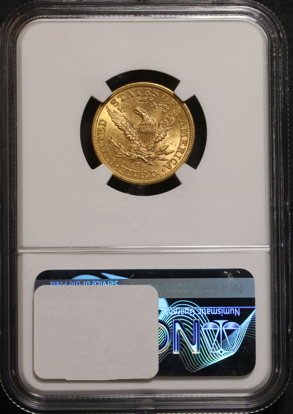 Download 1903-S Liberty Gold $5 NGC MS62 Great Eye Appeal Strong ...