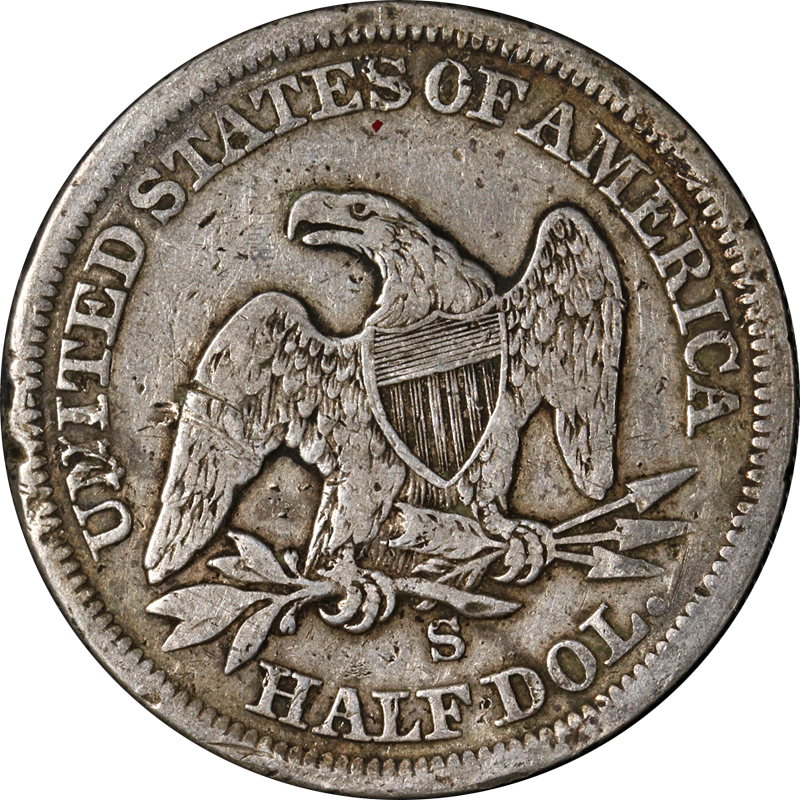 1859-S Seated Half Dollar Great Deals From The Executive Coin Company