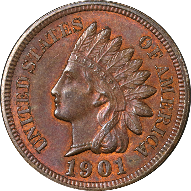 1901 Indian Cent