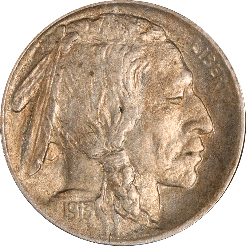 1913-1938 Buffalo Nickels (No Dates)