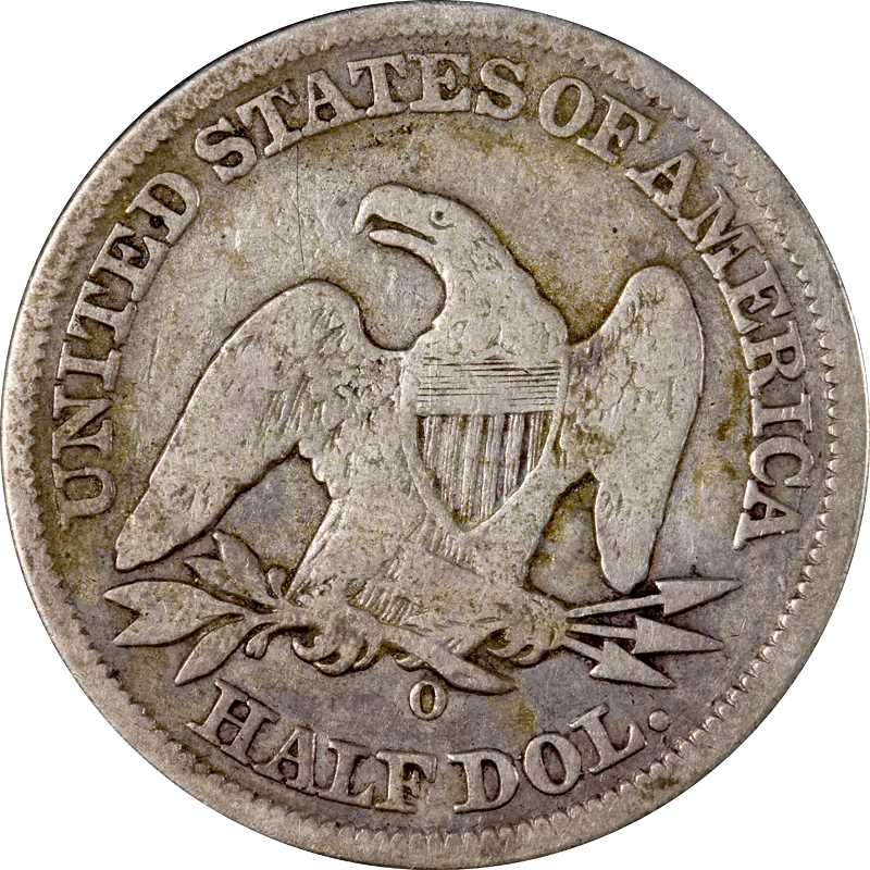 1854-O Seated Half Dollar